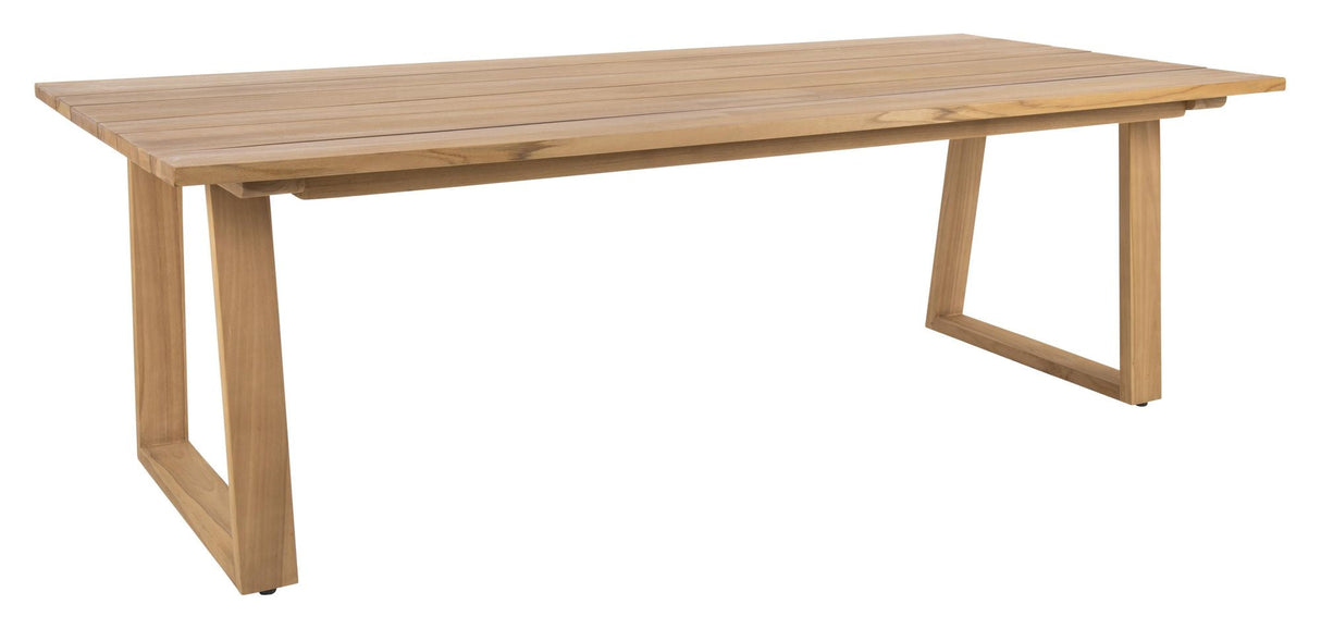 Laurion Havebord, Teak, 230x100 - Unoliving.com