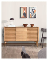 Lenon Skænk 155x86 - Eg - Unoliving.com