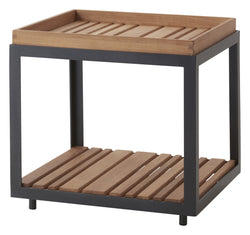 Level bordpladesæt til Sofabord Teak, 48x48 - Unoliving.com