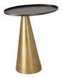 Liliane Sidebord, Guld Metal, 46x28 - Unoliving.com