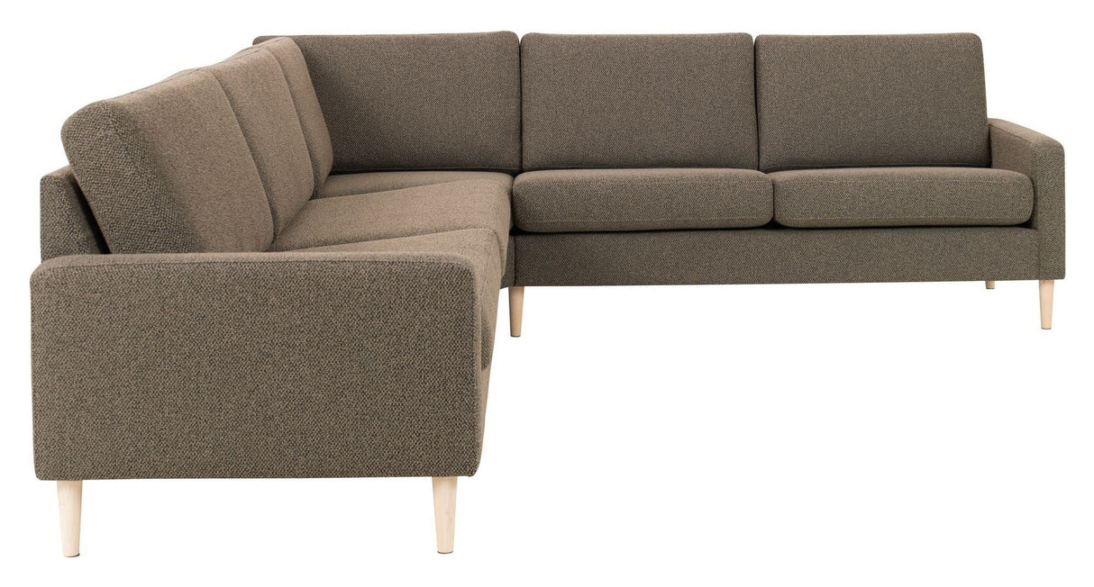 Liliedal Hjørnesofa, Toffee bouclé - Unoliving.com