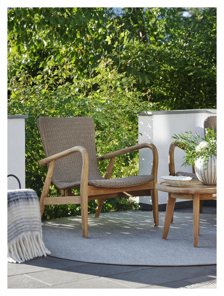 Lilja Loungestol, Teak/Wicker - Unoliving.com