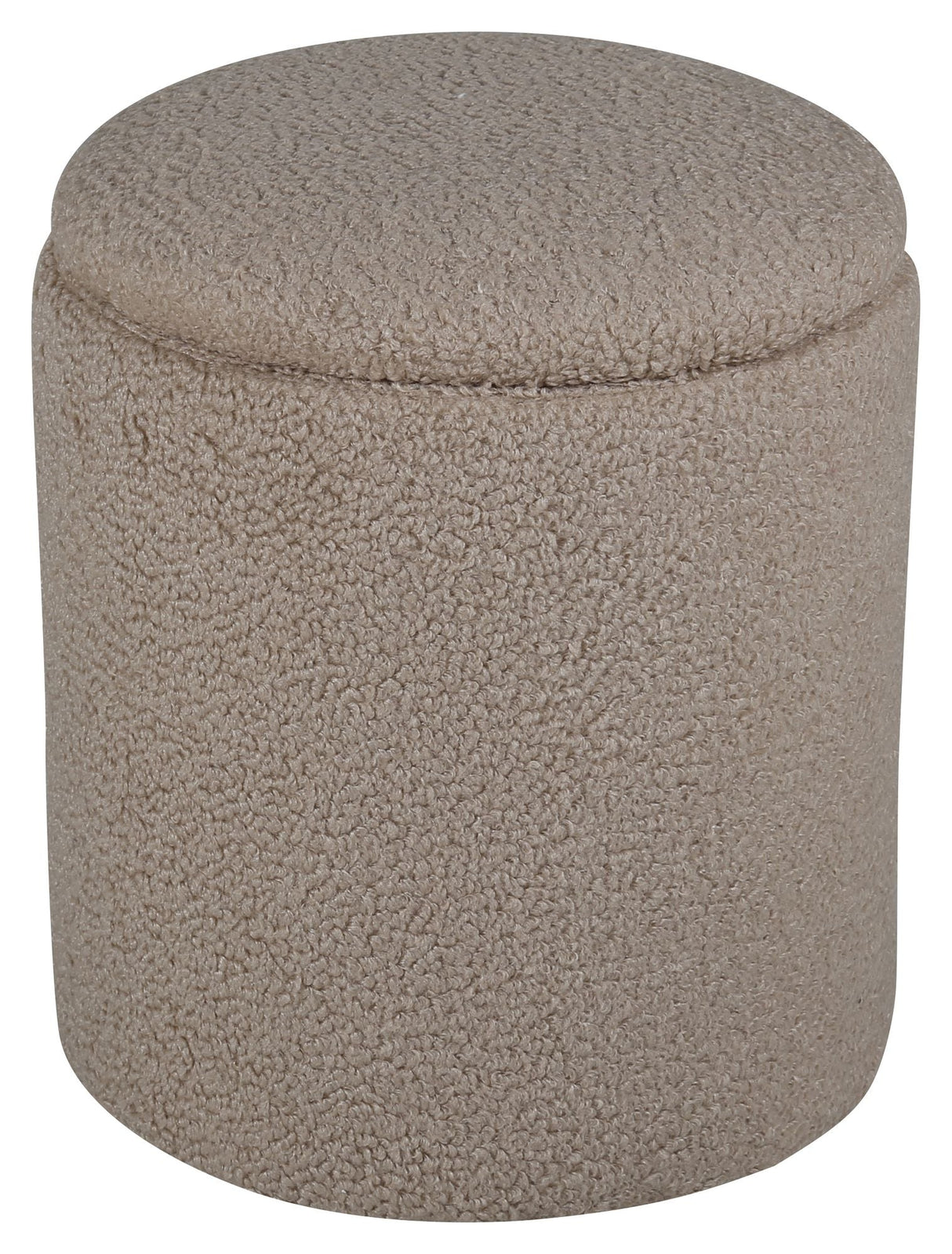 Limpen Puf, Beige Teddy - Unoliving.com