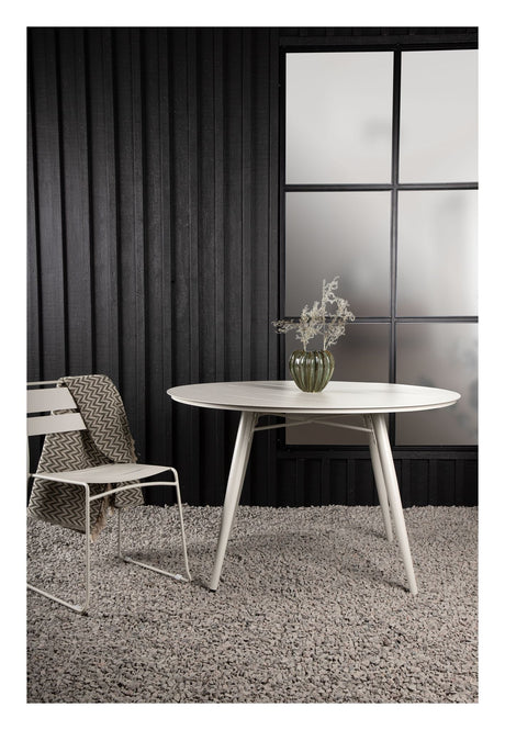 Lina Havebord Ø120 - Beige - Unoliving.com