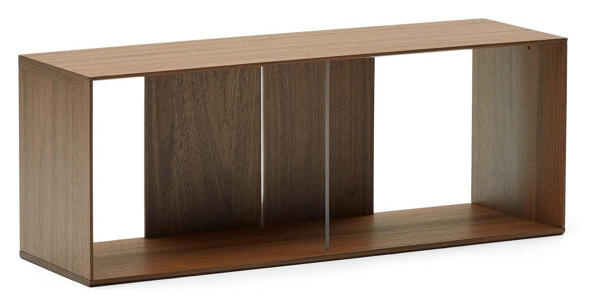 Litto Reolmodul, Large, Valnøddefinér, 101x38 - Unoliving.com