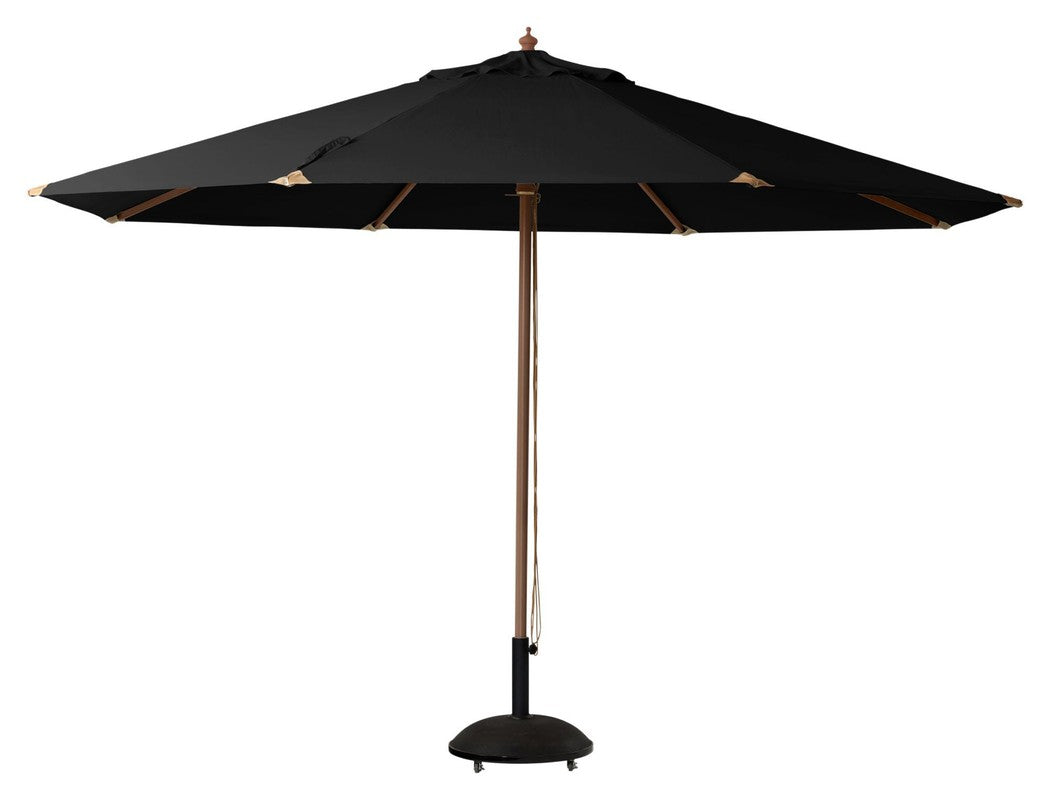 Lizzano Parasol Ø400, Sort - Unoliving.com