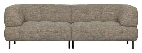 Lloyd 4-pers. Sofa, Brun Melange - Unoliving.com