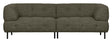 Lloyd 4-pers. Sofa, Green Melange - Unoliving.com