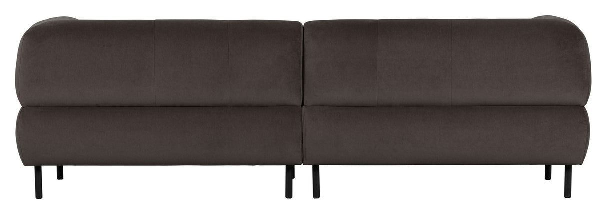 Lloyd 4-pers. Sofa, Mat cast iron velour - Unoliving.com