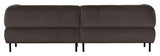 Lloyd 4-pers. Sofa, Mat cast iron velour - Unoliving.com