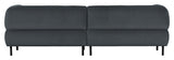 Lloyd 4-pers. Sofa, Mat cloud velour - Unoliving.com