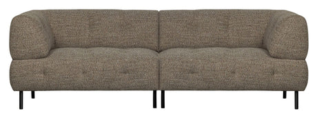 Lloyd 4-pers. Sofa, Mørkebrunt Melange - Unoliving.com