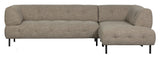 Lloyd Hjørnesofa, Højre, Brown Melange - Unoliving.com