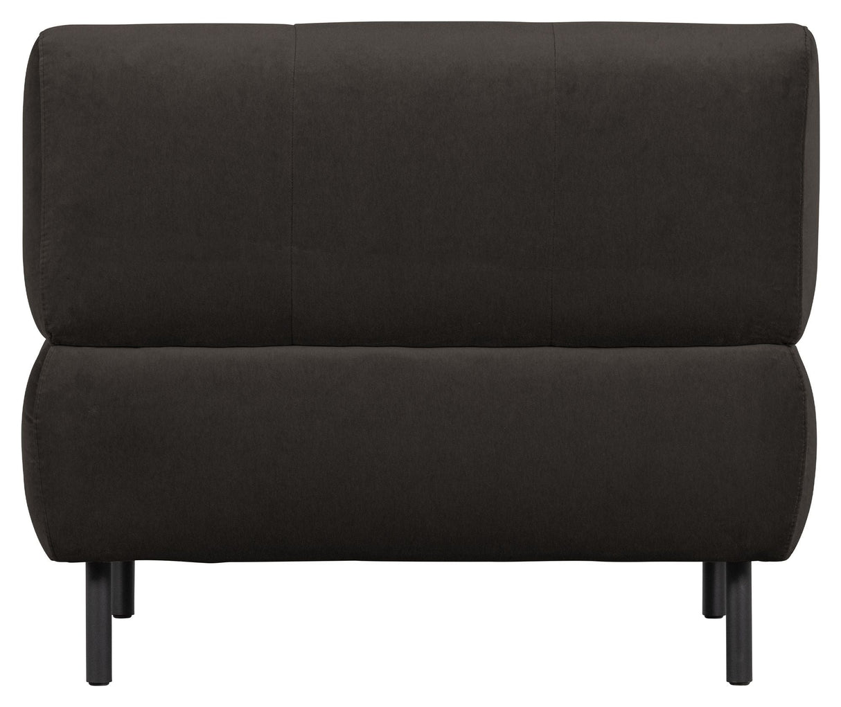 Lloyd Lænestol u/armlæn, Mat cast iron velour - Unoliving.com