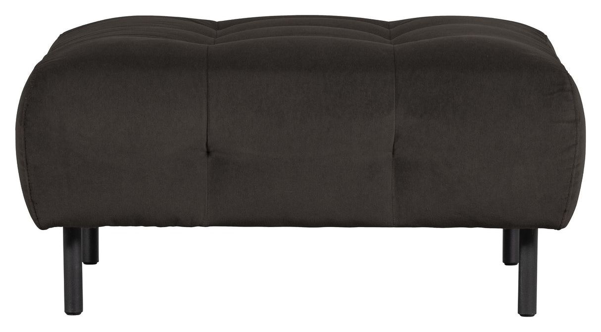 Lloyd Puf, Mat cast iron velour - Unoliving.com