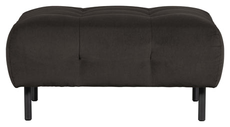 Lloyd Puf, Mat cast iron velour - Unoliving.com