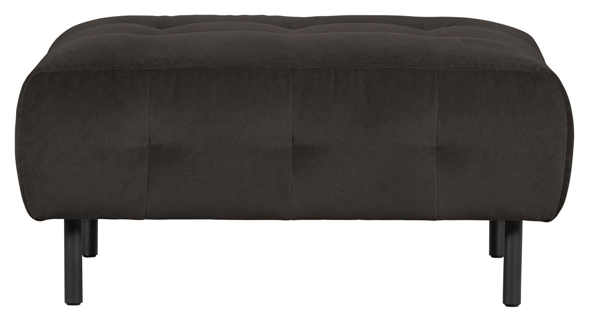 Lloyd Puf, Mat cast iron velour - Unoliving.com