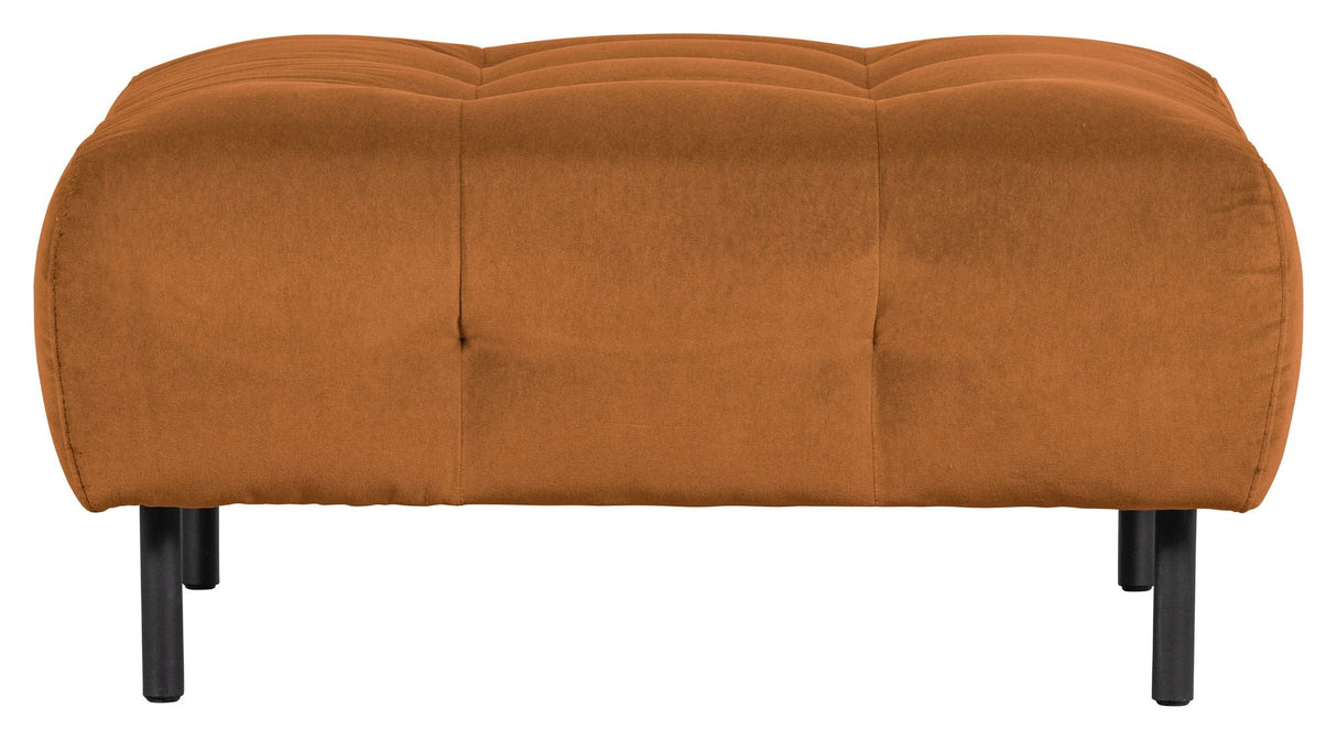 Lloyd Puf, Mat cinnamon velour - Unoliving.com