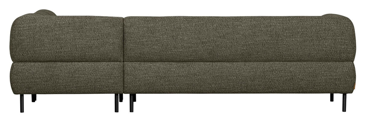 Lloyd Sofa m. chaiselong, Højrevendt, Grøn Melange - Unoliving.com