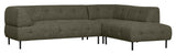 Lloyd Sofa m. chaiselong, Højrevendt, Grøn Melange - Unoliving.com