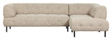 Lloyd Sofa m. chaiselong, Højrevendt Natural Melange - Unoliving.com