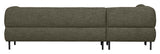 Lloyd Sofa m. chaiselong, Venstrevendt, Grøn Melange - Unoliving.com