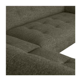 Lloyd Sofa m. chaiselong, Venstrevendt, Grøn Melange - Unoliving.com