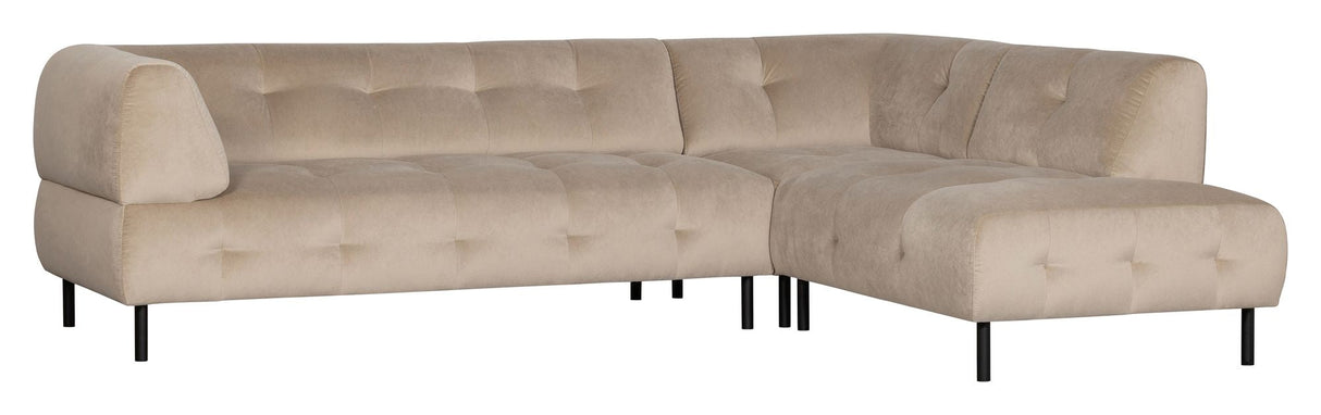 Lloyd Sofa m. chaiselong, højrevendt - Beige - Unoliving.com