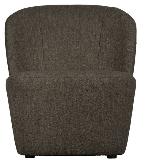 Lofty Loungestol - Brun Bouclé - Unoliving.com