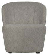 Lofty Loungestol - Grå Bouclé - Unoliving.com