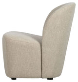 Lofty Loungestol - Natural Bouclé - Unoliving.com