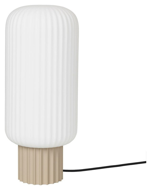 Lolly Bordlampe Sand/Opal Hvid, Ø16 - Unoliving.com