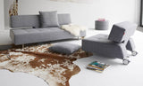 Long Horn Sovesofa, Twist/Granite - Unoliving.com