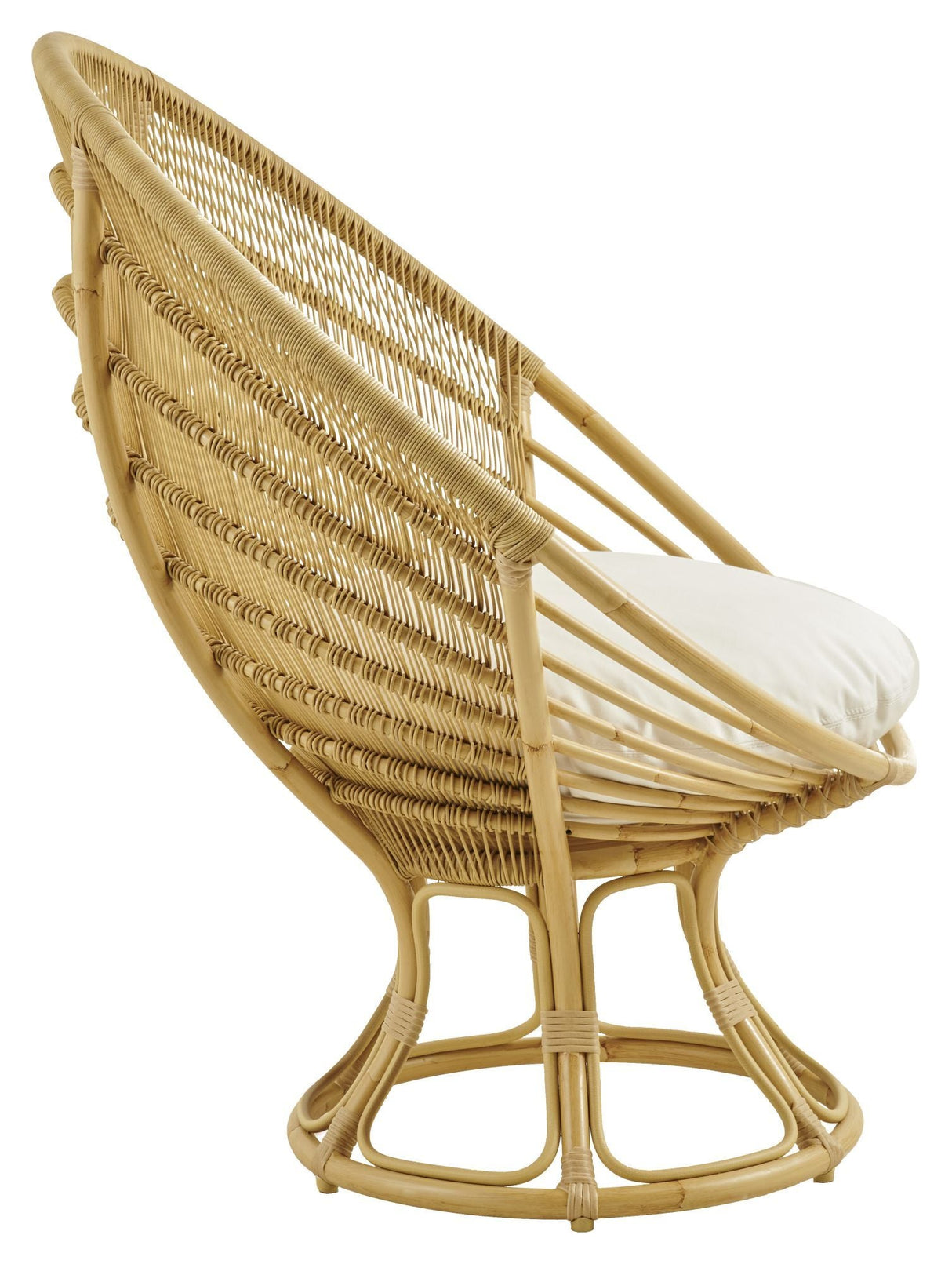 Luna Exterior Loungestol, Alu-Rattan - Unoliving.com