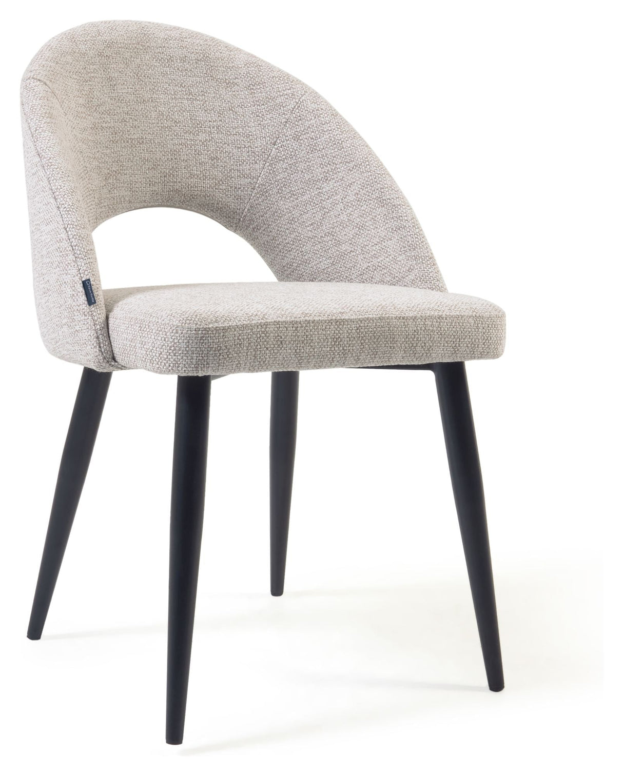 Mael Spisebordsstol, Beige/Sort - Unoliving.com