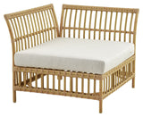 Maggie Exterior Hjørne modul, Alu-Rattan - Unoliving.com