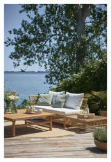 Maggie Exterior Puf/Loungebord modul, Alu-Rattan - Unoliving.com