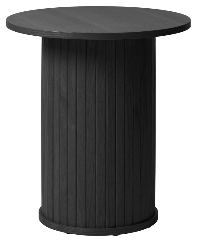 Malmö Pedestal Ø50 - Sort/eg - Unoliving.com