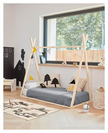 Maralis Kids Teepee Sengeramme Ask, 140x70 - Unoliving.com