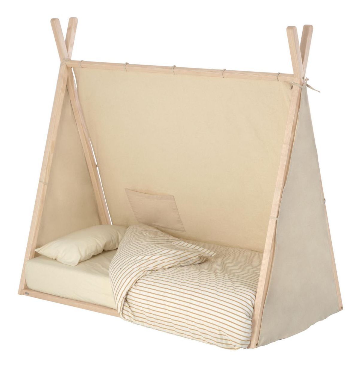 Maralis Kids Teepee Sengeramme Ask, 140x70 - Unoliving.com