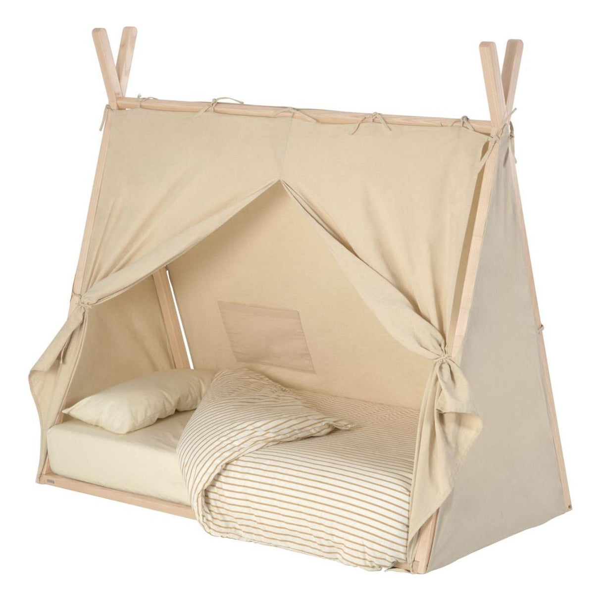 Maralis Kids Teepee Sengeramme Ask, 140x70 - Unoliving.com