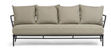 Mareluz Loungesofa m. hynder Sort/Grå - Unoliving.com