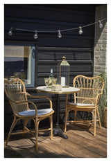 Margret Exterior Havestol, Alu-Rattan - Unoliving.com