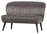 Megan 2-pers. Sofa m. Panther Print - Unoliving.com