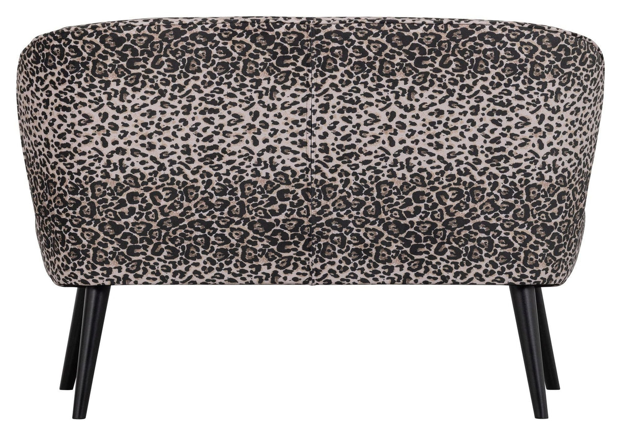 Megan 2-pers. Sofa m. Panther Print - Unoliving.com