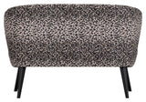 Megan 2-pers. Sofa m. Panther Print - Unoliving.com