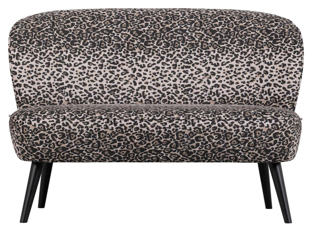 Megan 2-pers. Sofa m. Panther Print - Unoliving.com