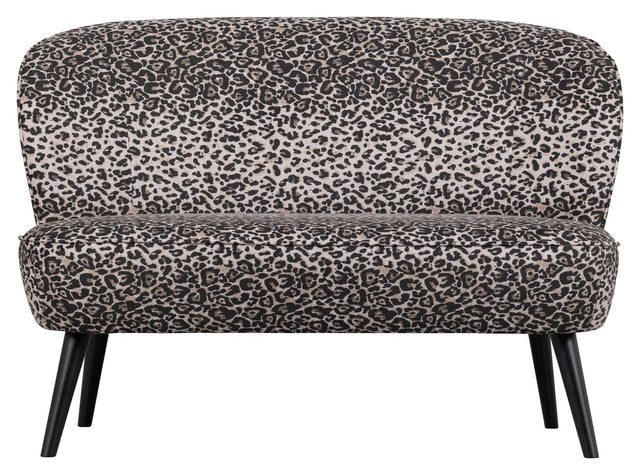 Megan 2-pers. Sofa m. Panther Print - Unoliving.com