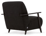 Meghan Loungestol, Sort lammeskinds-look/Wenge ask - Unoliving.com