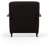 Meghan Loungestol, Sort lammeskinds-look/Wenge ask - Unoliving.com